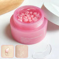 Korean PDRN Pink Collagen Capsule Cream with Niacinamide Cream for Uneven Skin Tone Lightweight Face Moisturizer Non Greasy care